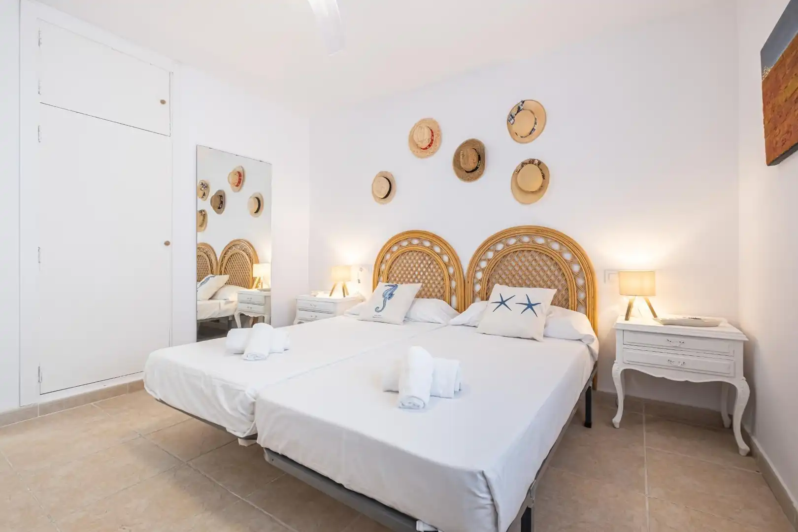 Dormitori de Apartament en venda en Jávea / Xàbia amb Aire condicionat, Calefacció i Moblat