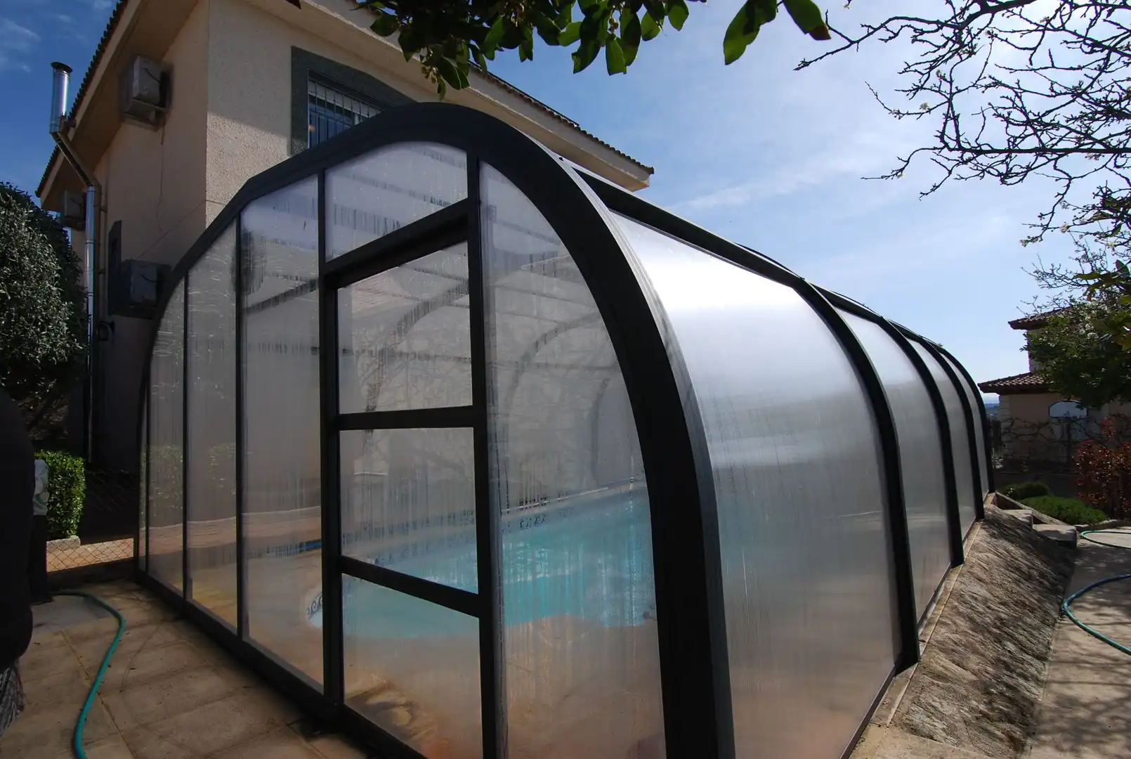 Swimming pool of Houses for sale in Navas del Rey  with Heating