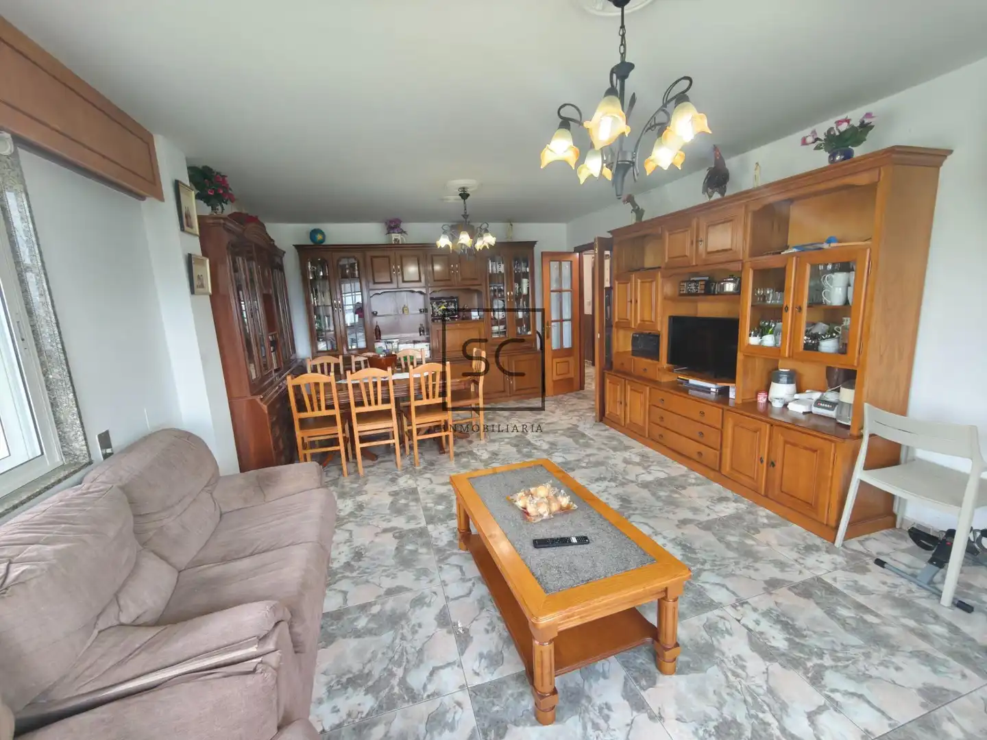 Sala de estar de Casa o chalet en venta en Fene con Jardín privado, Terraza y Trastero