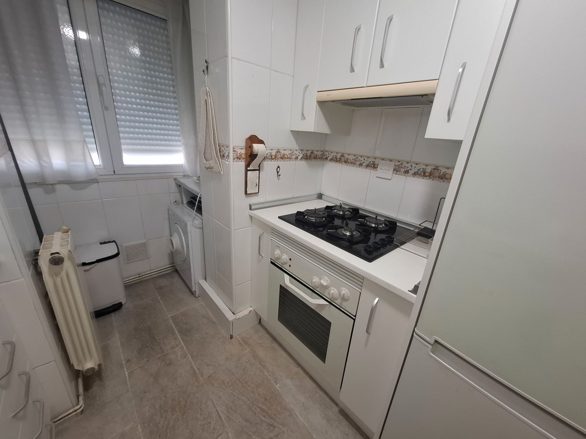 Kitchen of Flat for sale in Zamora Capital   with Heating and Furnished