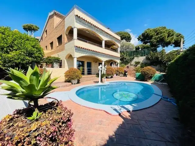 Swimming pool of Houses for sale in Tordera  with Heating, Private garden and Terrace