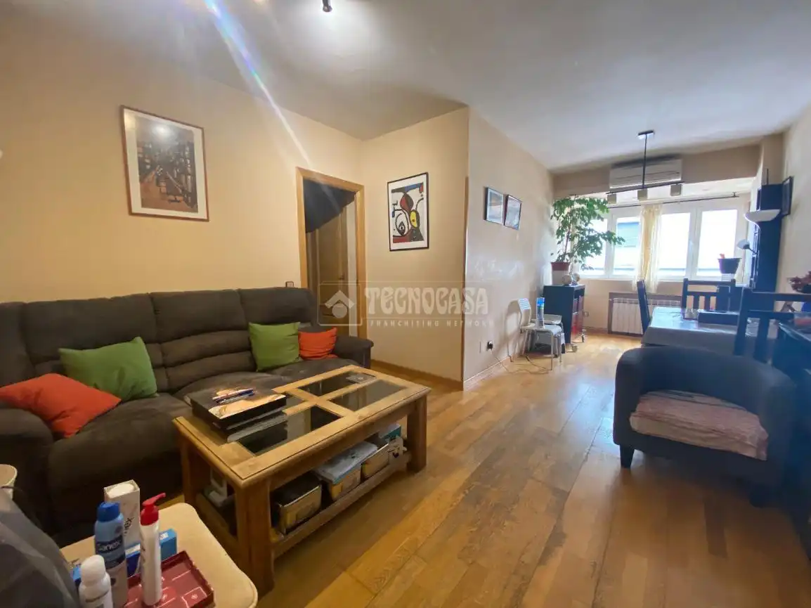 Wohnzimmer von Wohnung zum Verkauf in Alcobendas mit Klimaanlage