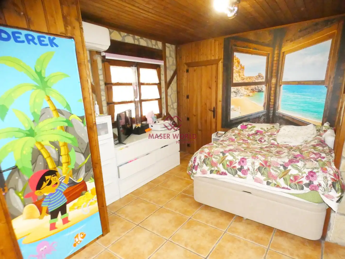 Habitación de Dúplex en venta en Mazarrón con Aire acondicionado, Jardín privado y Terraza