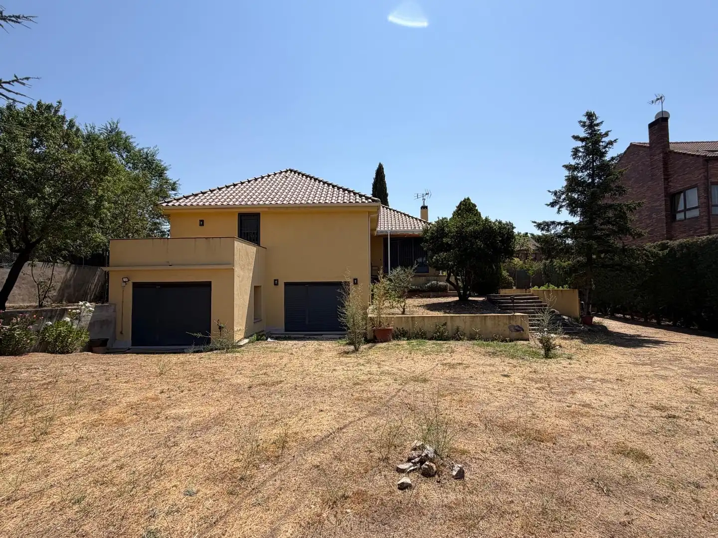 Vista exterior de Casa o chalet de alquiler en Torrelodones con Calefacción, Jardín privado y Parquet