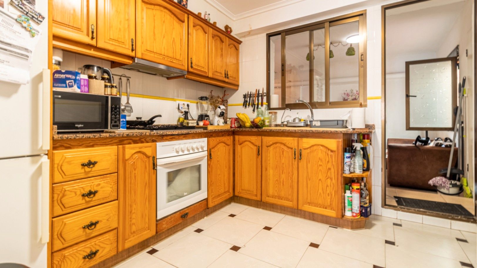 Kitchen of Flat for sale in Dénia  with Air Conditioner, Heating and Terrace