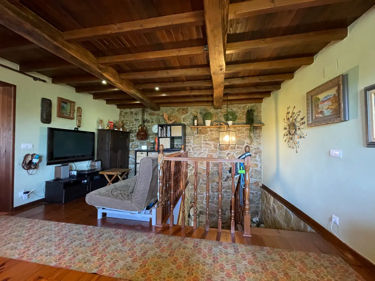 Living room of Detached homes for sale in Mieres (Asturias)  with Heating, Private garden and Terrace