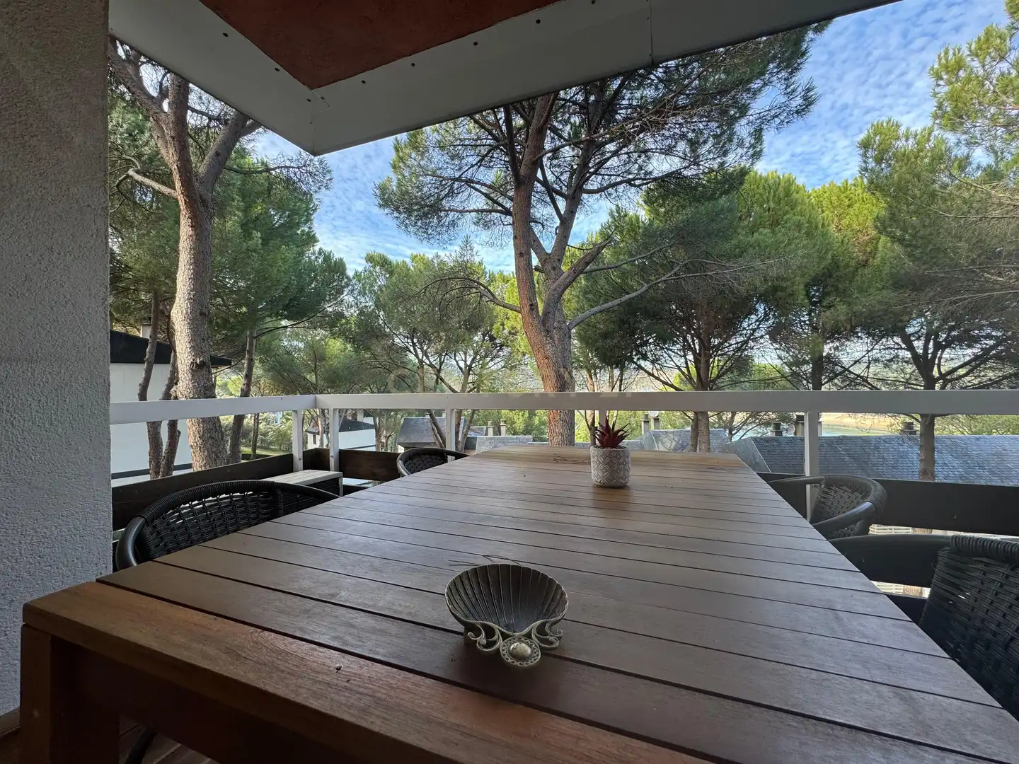 Terrasse von Wohnungen zum Verkauf in San Martín de Valdeiglesias mit Klimaanlage, Privatgarten und Möbliert