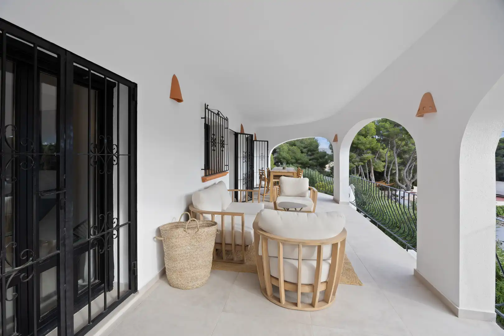 Terrassa de Casa o xalet en venda en Moraira amb Alarma