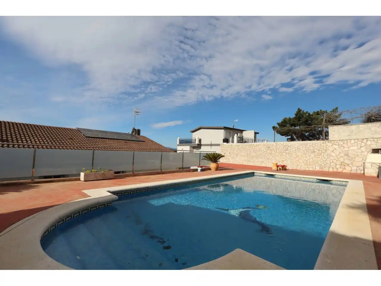 Piscina de Casa o xalet en venda en Vidreres amb Calefacció, Jardí privat i Terrassa