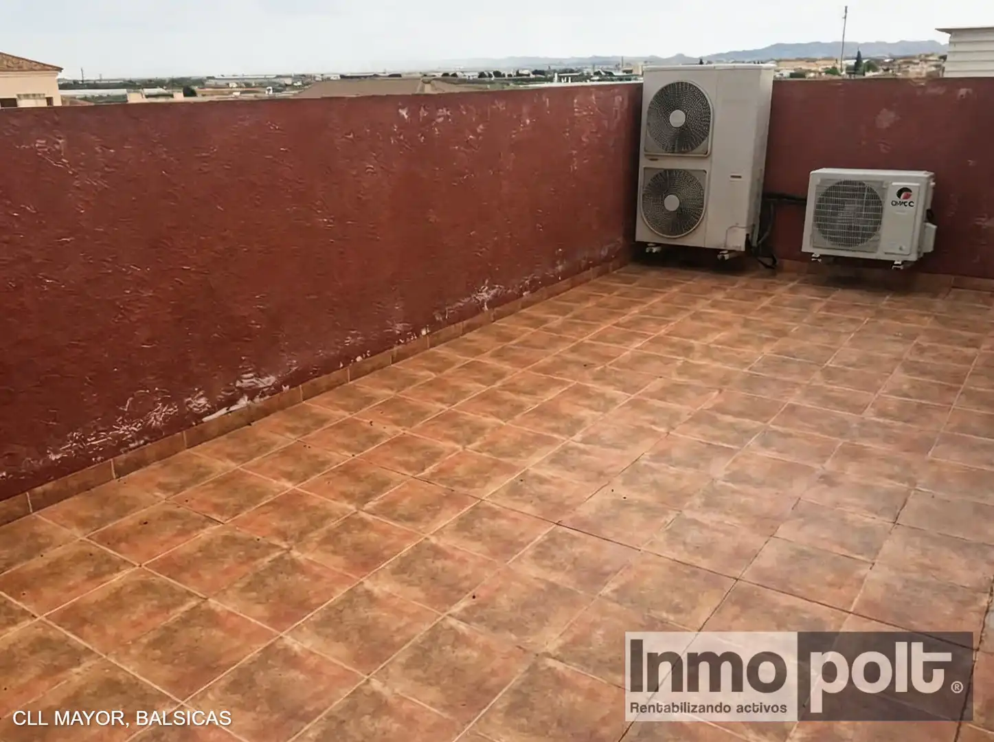 Balcony of Houses for sale in Torre-Pacheco  with Air Conditioner, Parquet flooring and Terrace