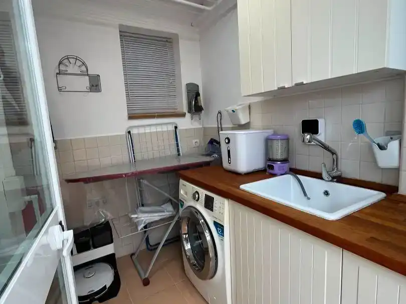 Kitchen of Flat for sale in Benalmádena  with Swimming Pool and Balcony