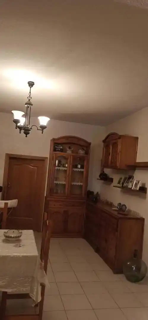 Cocina de Casa o chalet en venta en Aldeanueva de Barbarroya con Aire acondicionado, Parquet y Trastero