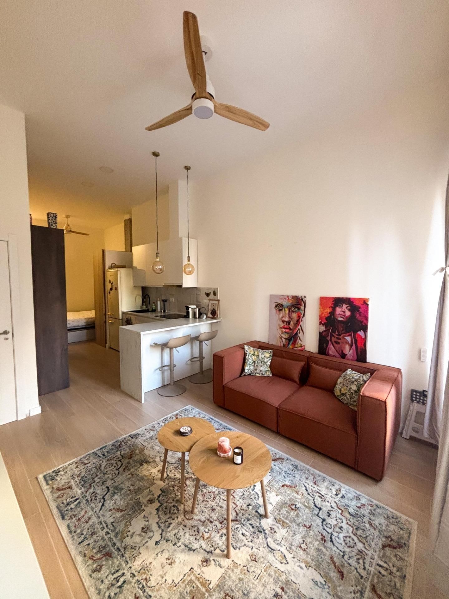 Living room of Study to rent in Málaga Capital  with Air Conditioner