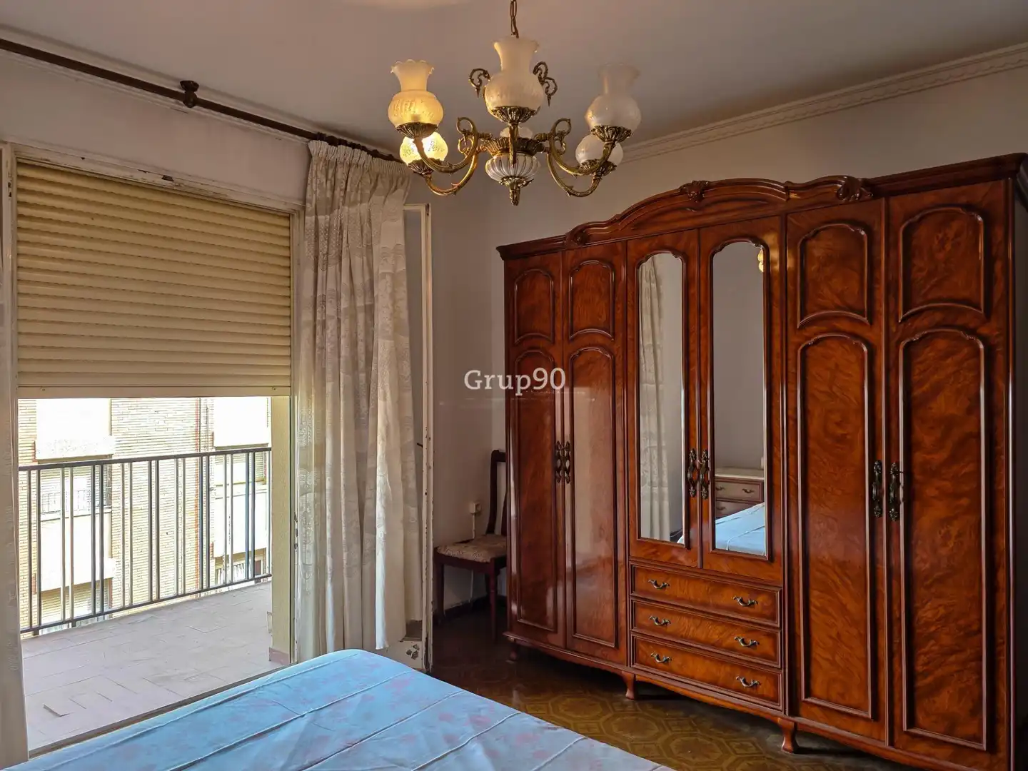 Schlafzimmer von Wohnung zum Verkauf in Lleida mit Heizung, Abstellraum und Balkon