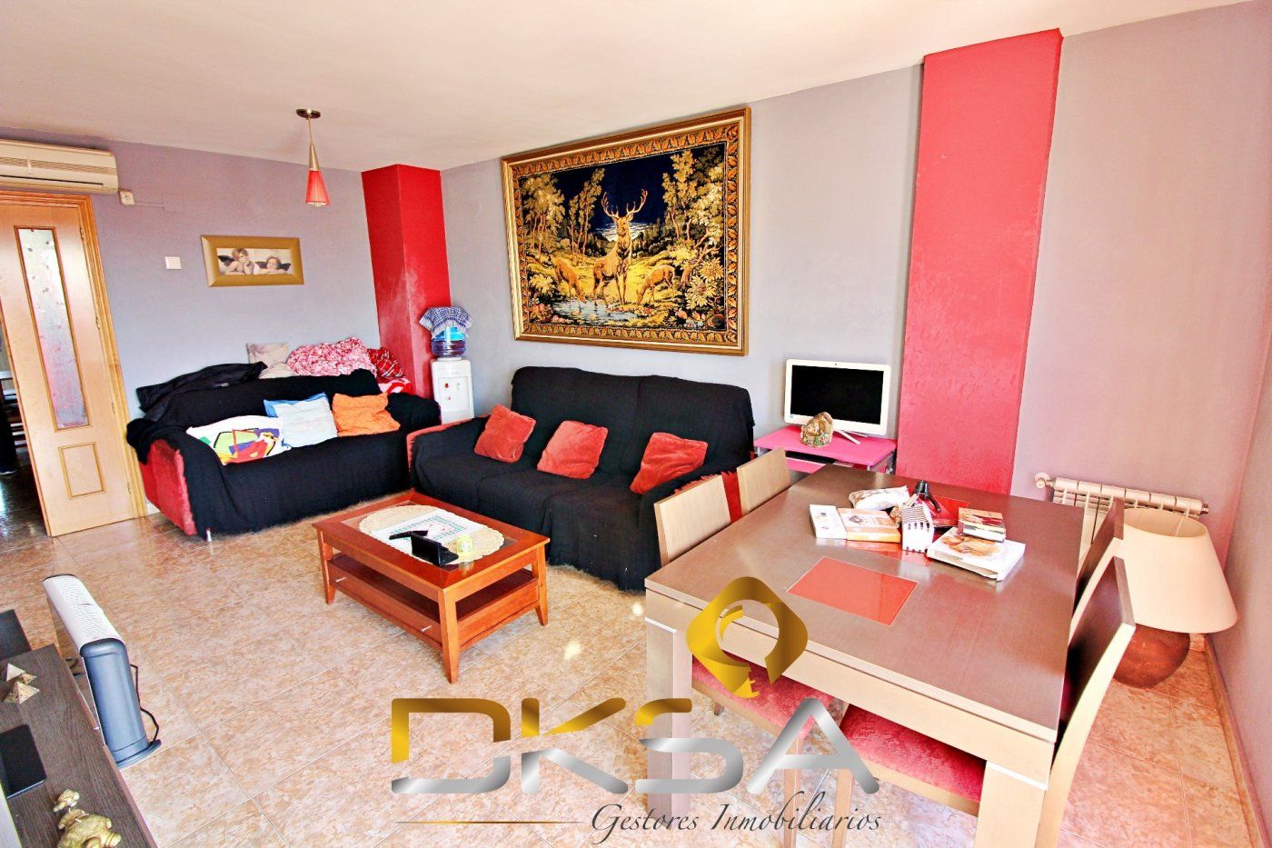 Living room of Flat for sale in Vila-real  with Air Conditioner, Heating and Storage room