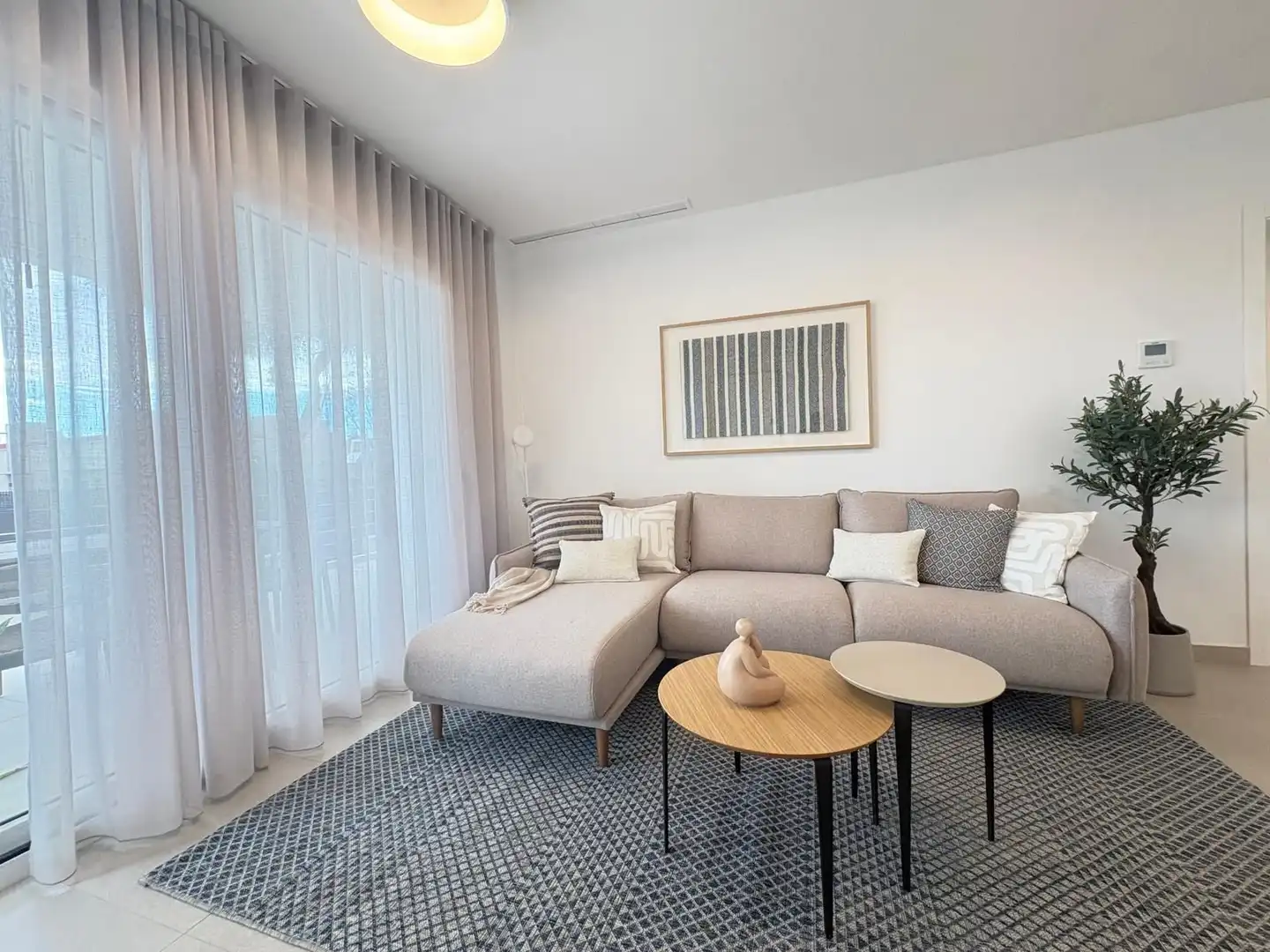 Sala d'estar de Apartament en venda en Pilar de la Horadada ciudad