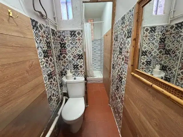 Bany de Loft de lloguer en Barcelona amb Moblat, Rentadora i Balcó