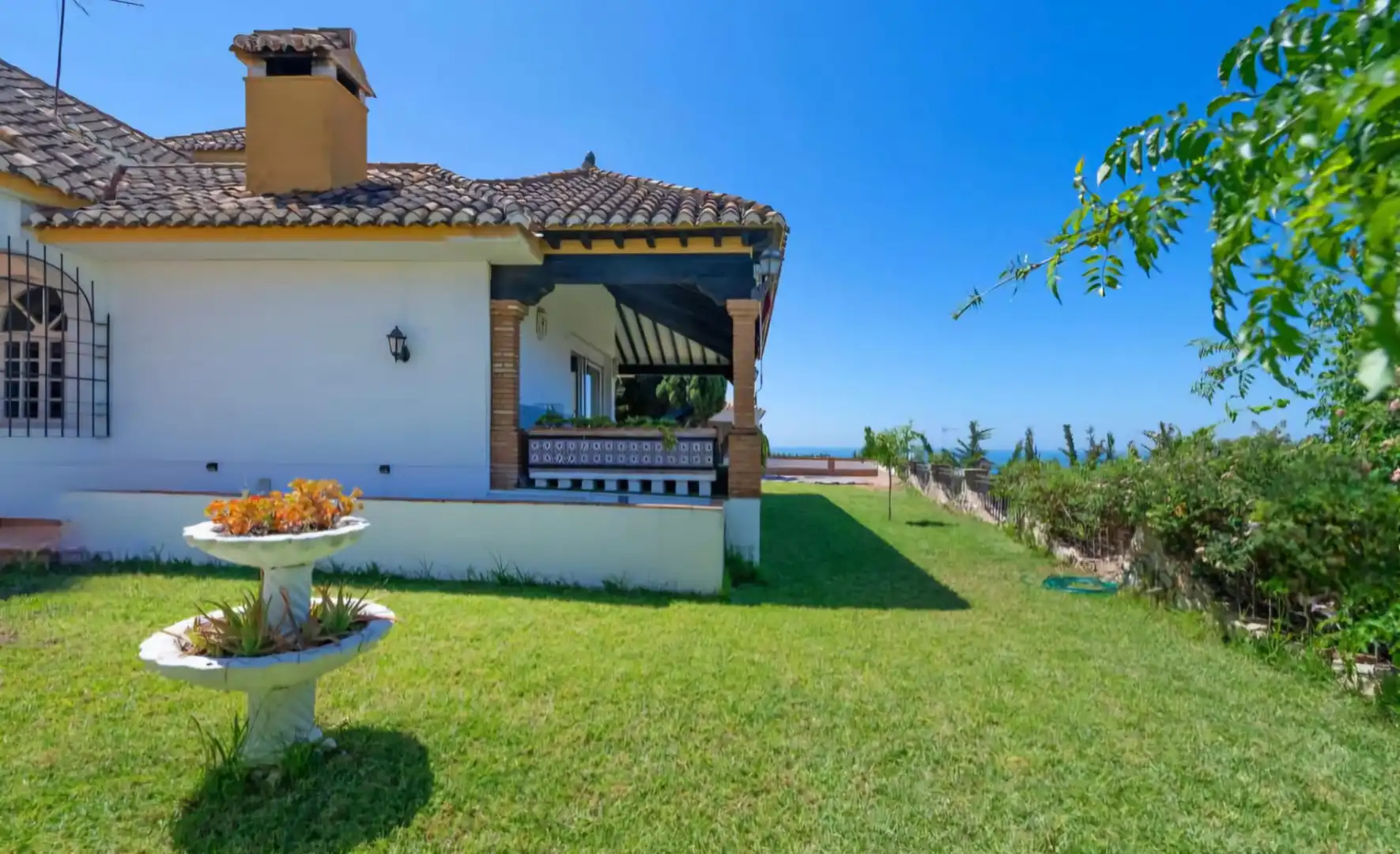Jardín de Casa o chalet en venta en Rincón de la Victoria con Aire acondicionado, Jardín privado y Terraza