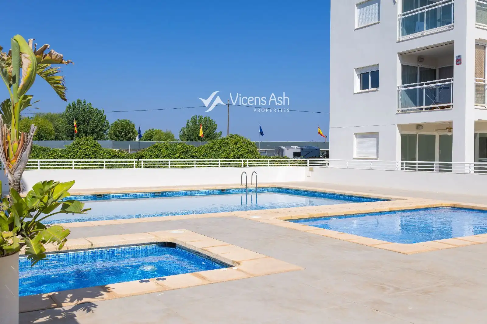 Piscina de Casa adosada en venda en Jávea / Xàbia amb Aire condicionat, Calefacció i Terrassa