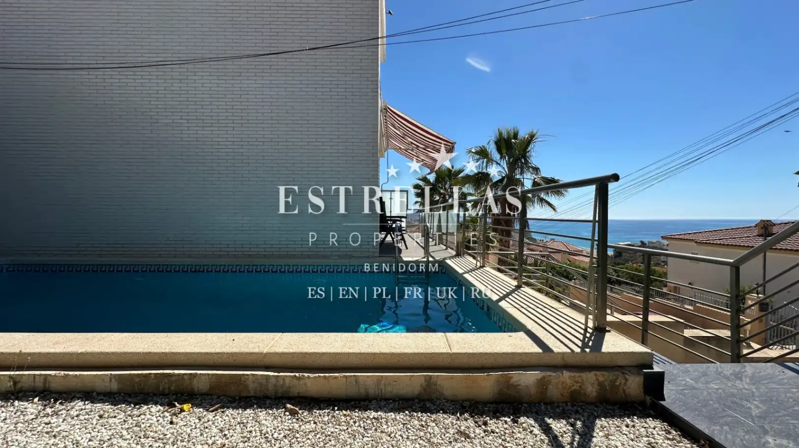 Piscina de Casa o chalet en venta en Villajoyosa / La Vila Joiosa con Aire acondicionado, Jardín privado y Terraza