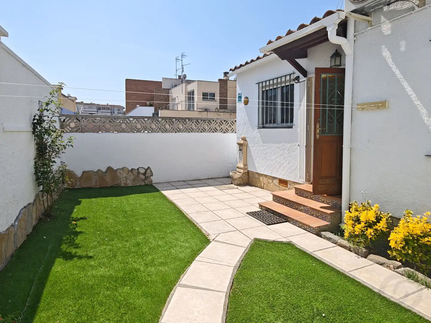Jardín de Casa adosada en venta en Empuriabrava con Aire acondicionado, Calefacción y Terraza