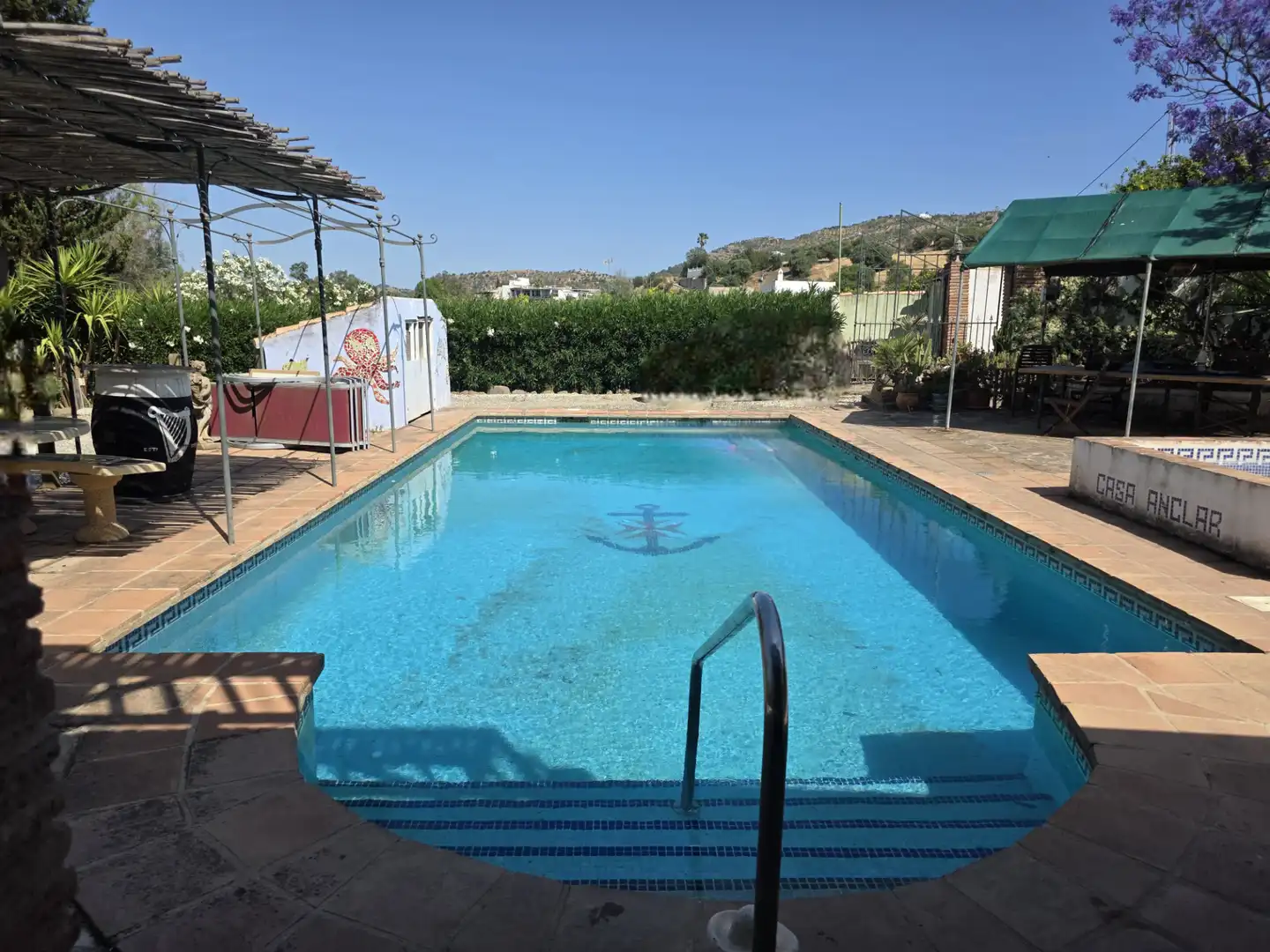 Piscina de Finca rústica en venta en Guaro con Aire acondicionado, Jardín privado y Terraza