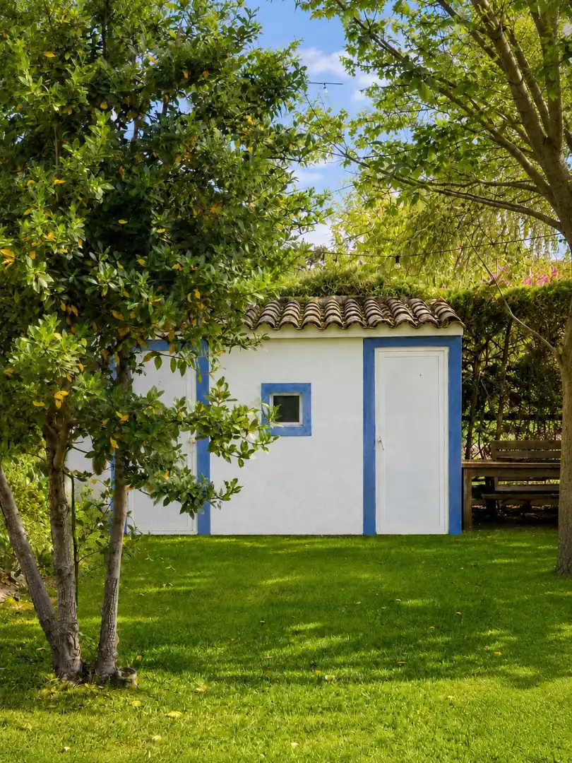 Exterior view of Houses for sale in Madrid  with Heating, Private garden and Parquet flooring