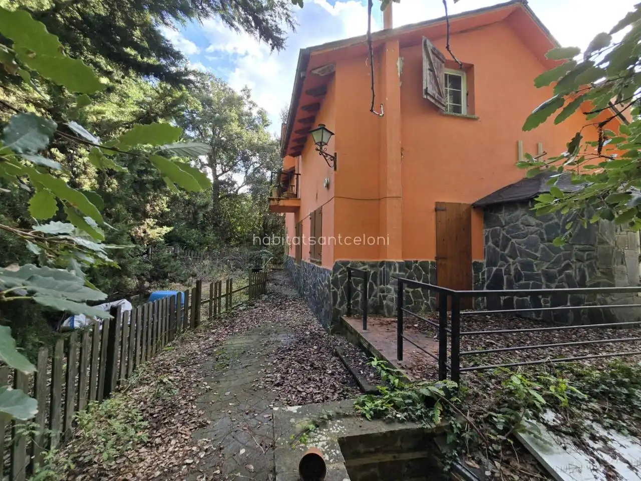 Vista exterior de Casa o chalet en venta en Vallgorguina con Jardín privado y Terraza
