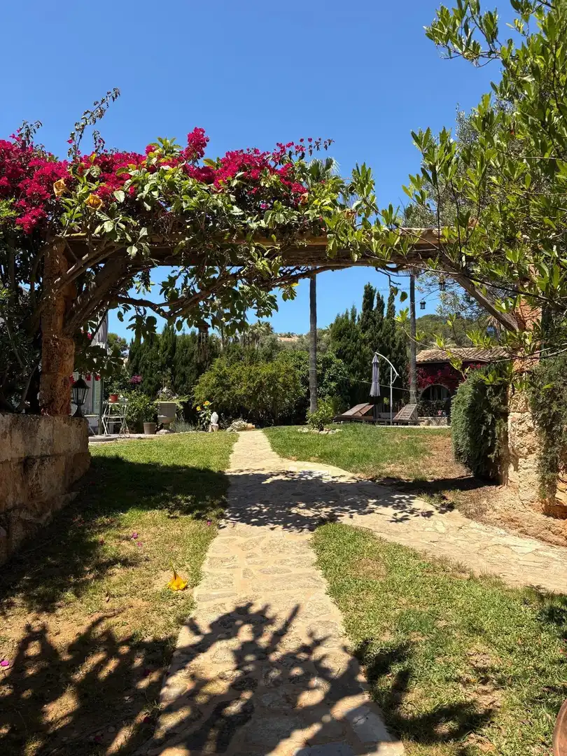 Jardí de Casa o xalet de lloguer en Andratx amb Aire condicionat, Calefacció i Jardí privat