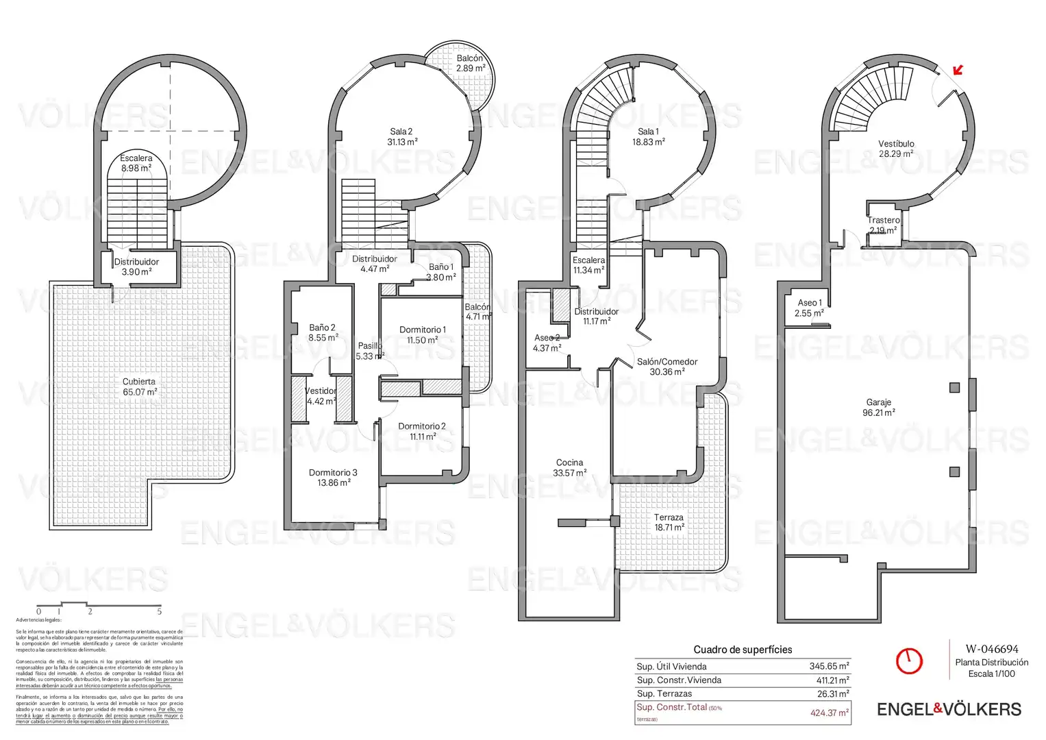Houses for sale in Albal  with Air Conditioner, Heating and Parquet flooring
