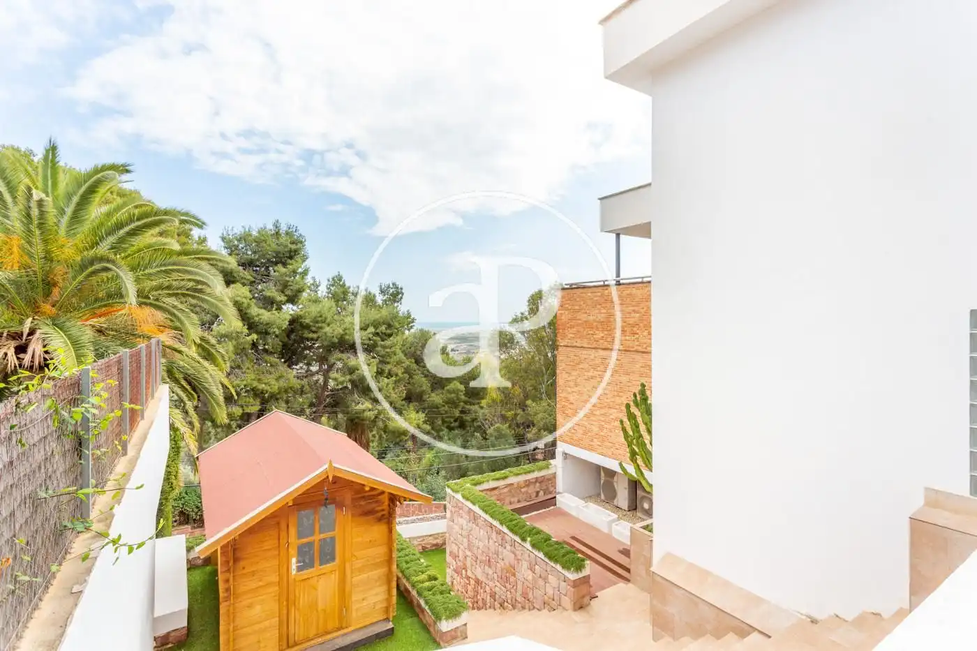 Jardí de Casa o xalet en venda en Sagunto / Sagunt amb Aire condicionat, Calefacció i Jardí privat