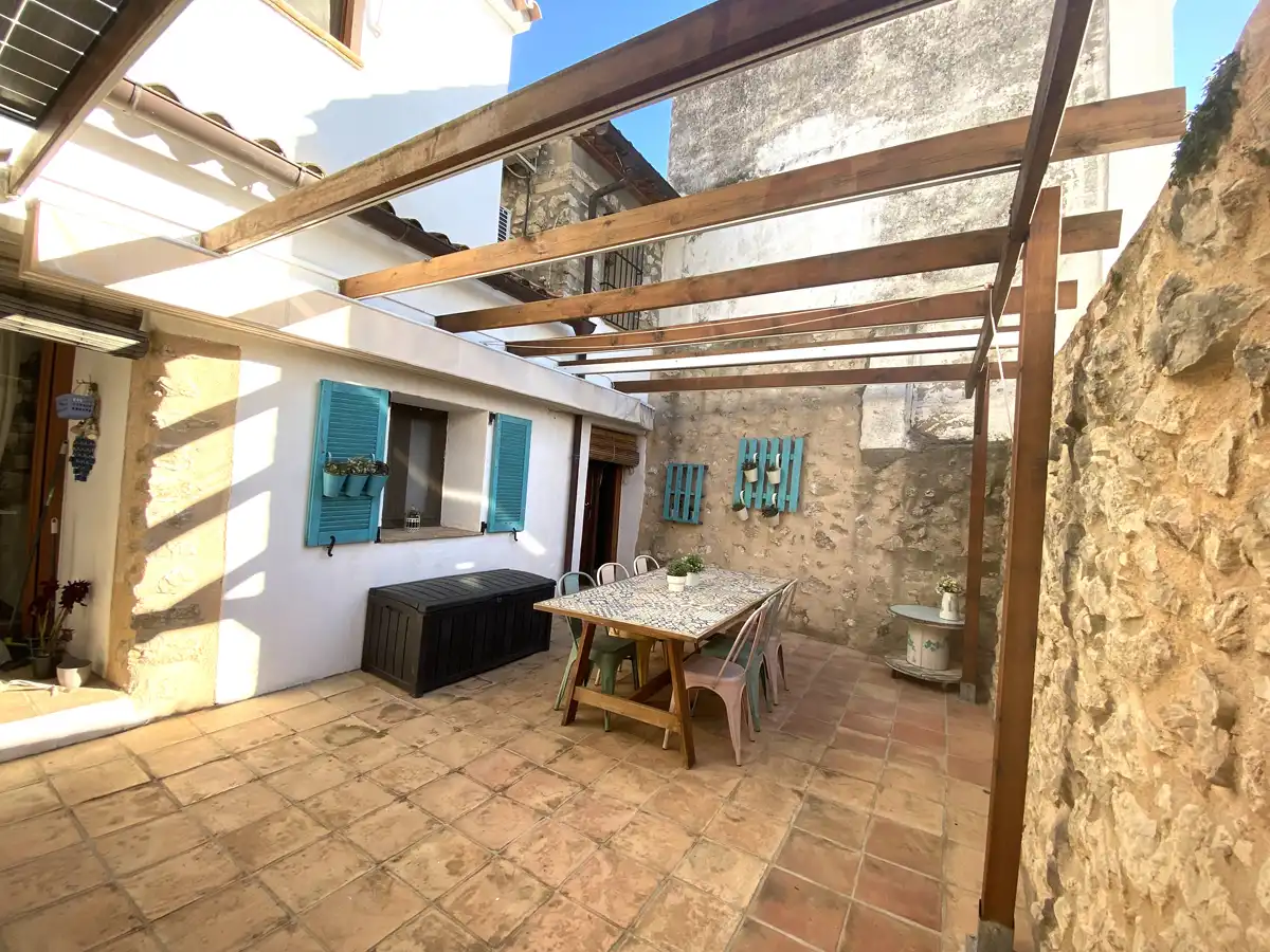 Terrace of Detached homes for sale in Sanet y Negrals  with Air Conditioner, Heating and Terrace
