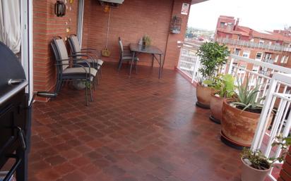 Terrace of Flat for sale in Rubí  with Air Conditioner, Heating and Parquet flooring