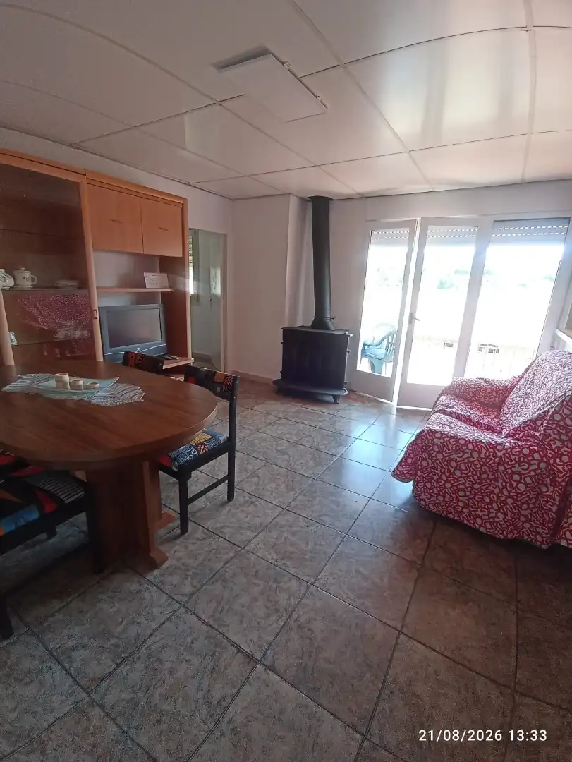 Sala de estar de Piso en venta en Berga con Calefacción, Amueblado y Balcón