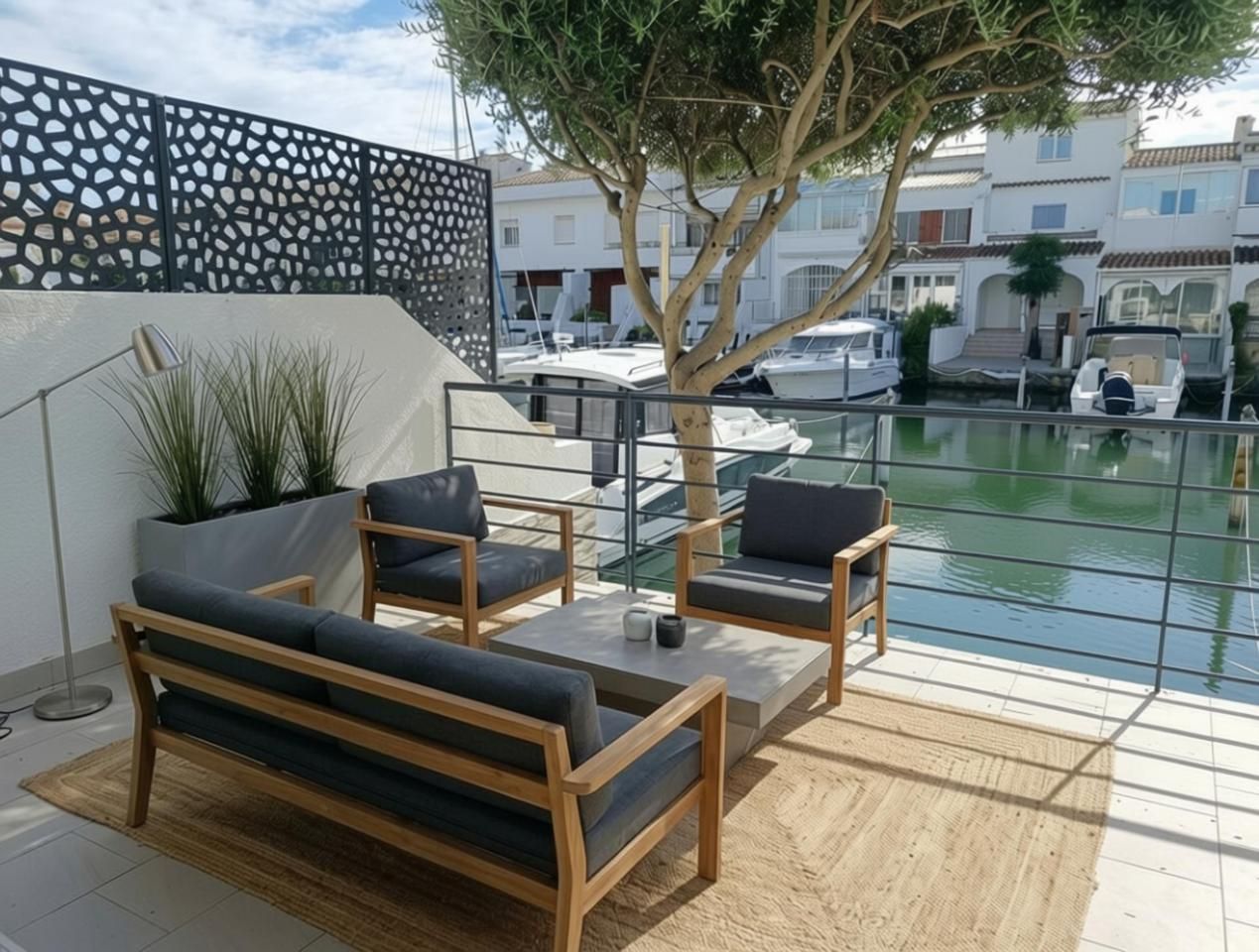 Terraza de Casa o chalet en venta en Empuriabrava con Aire acondicionado y Terraza