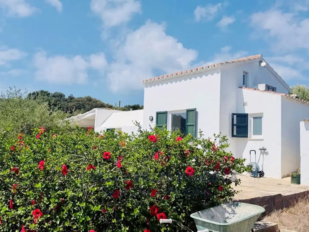 Vista exterior de Finca rústica en venda en Sant Lluís