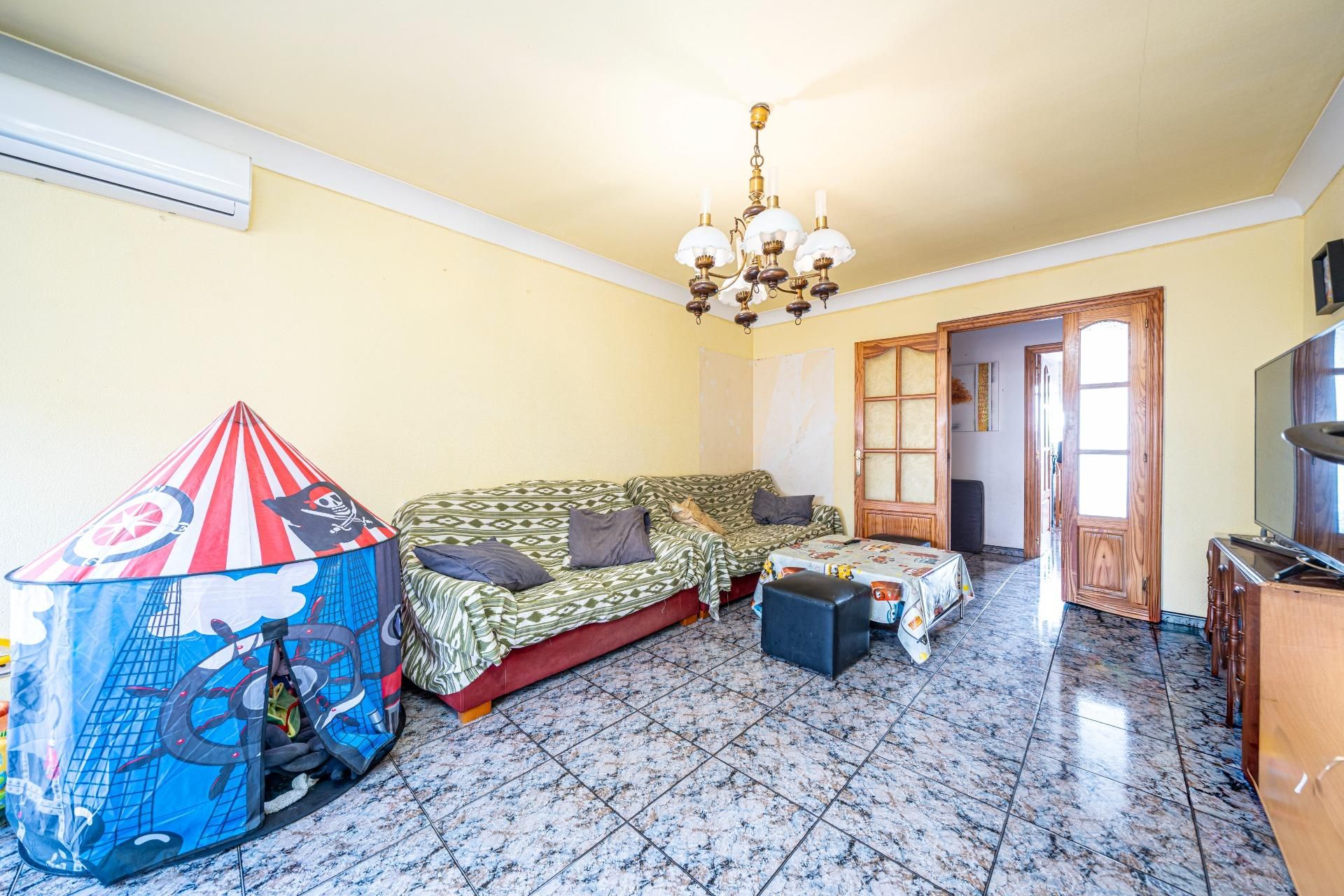 Sala d'estar de Pis en venda en  Palma de Mallorca amb Aire condicionat, Terrassa i Traster