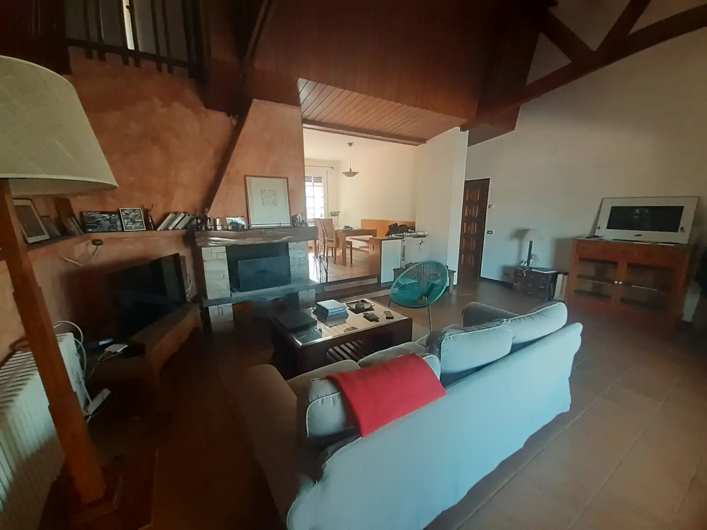Wohnzimmer von Haus oder Chalet zum Verkauf in Gelida mit Heizung, Privatgarten und Parkett