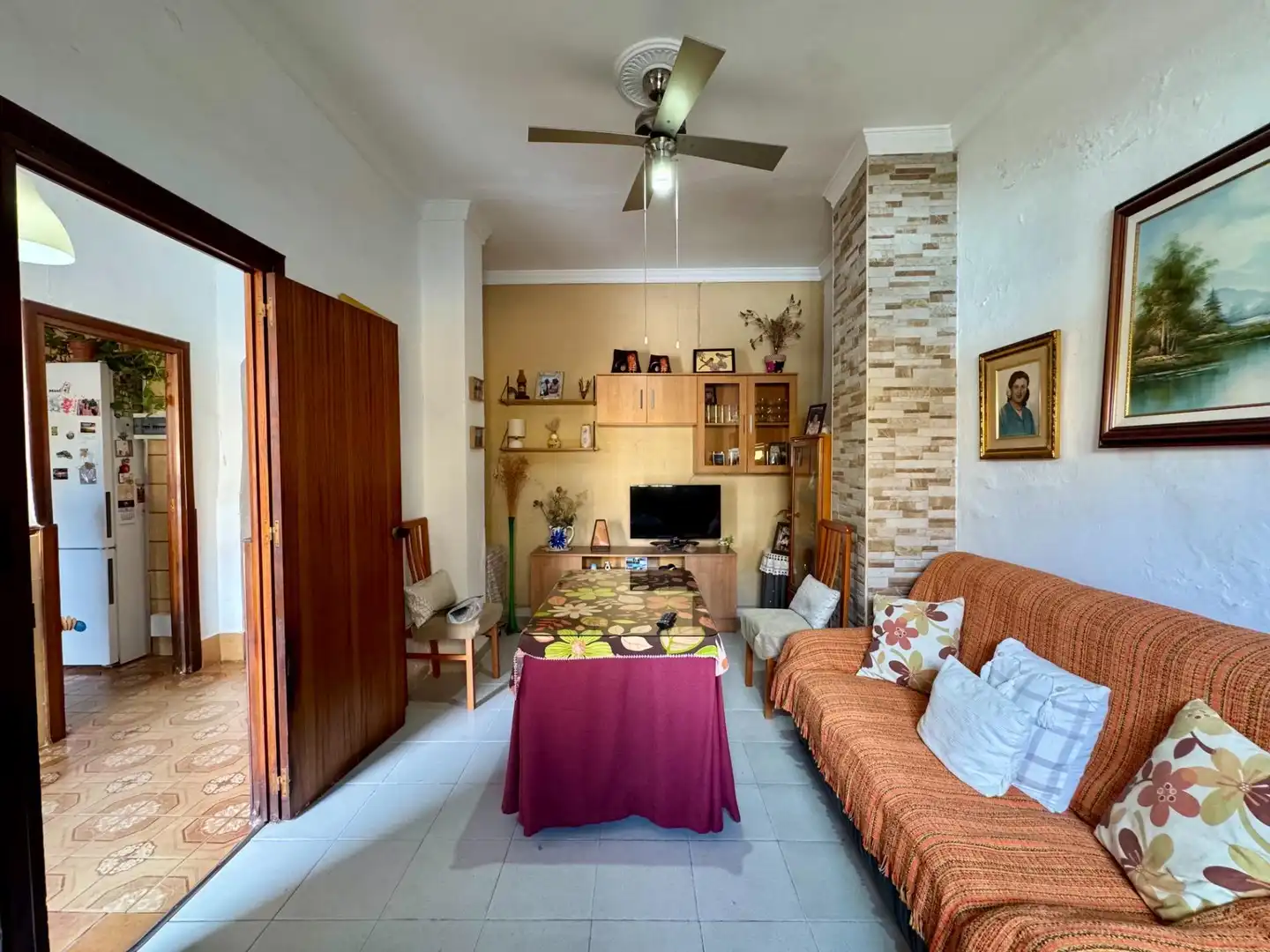 Sala d'estar de Casa o xalet en venda en Cruz de Humilladero