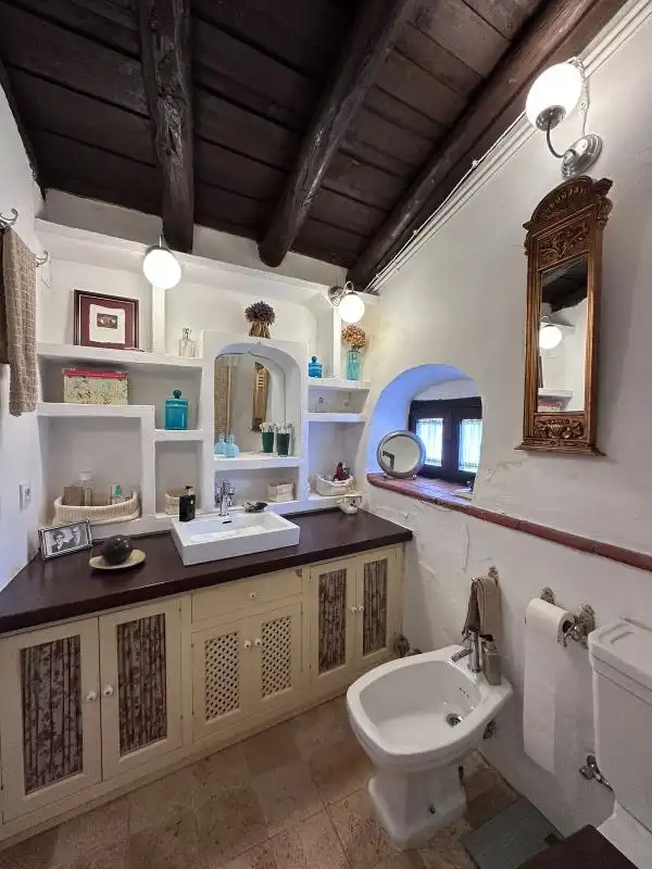 Baño de Casa o chalet en venta en Aracena con Calefacción, Jardín privado y Terraza