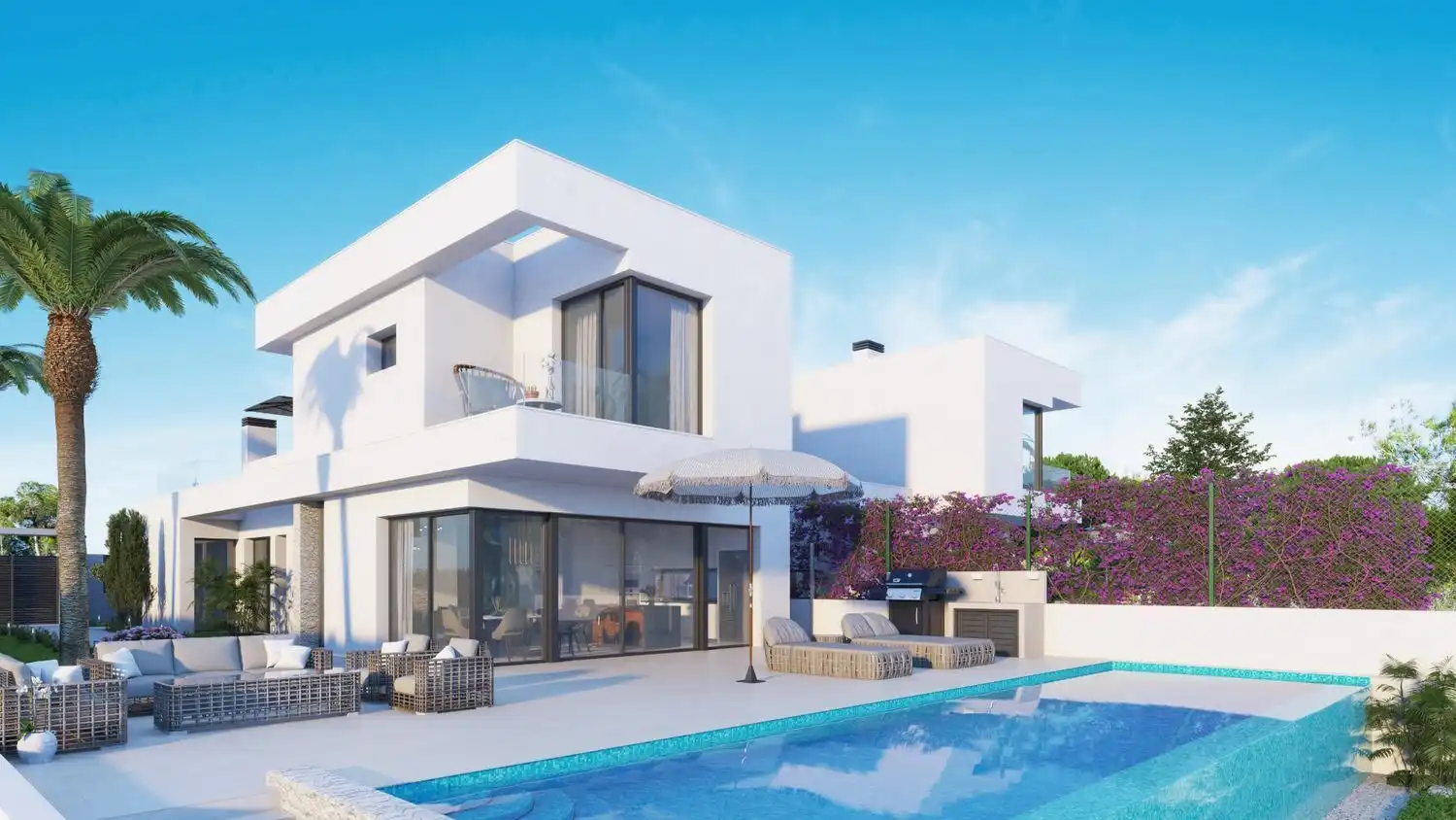 Villa avec piscine à vendre à Orihuela Costa