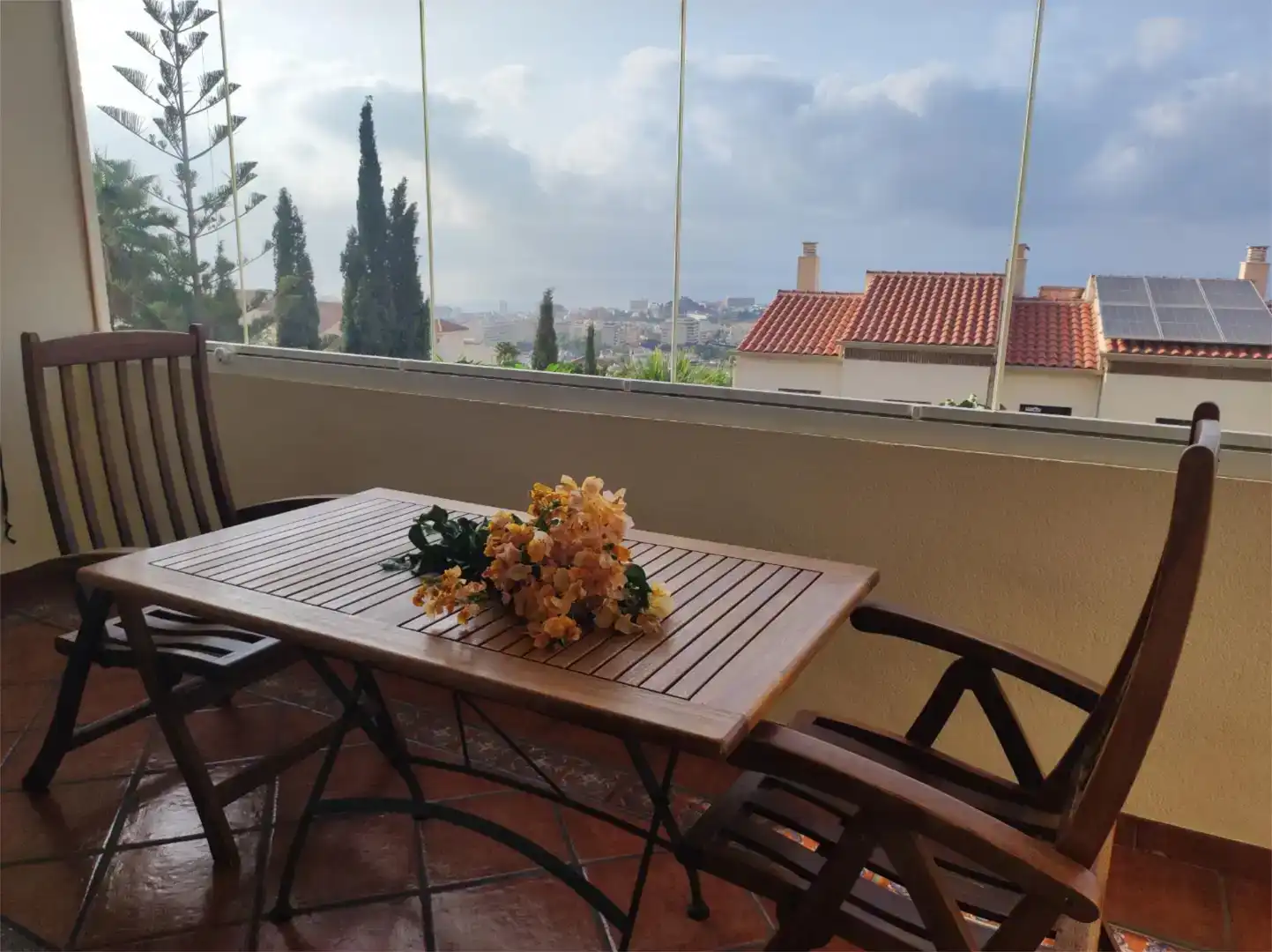 Terrassa de Casa adosada de lloguer en Benalmádena