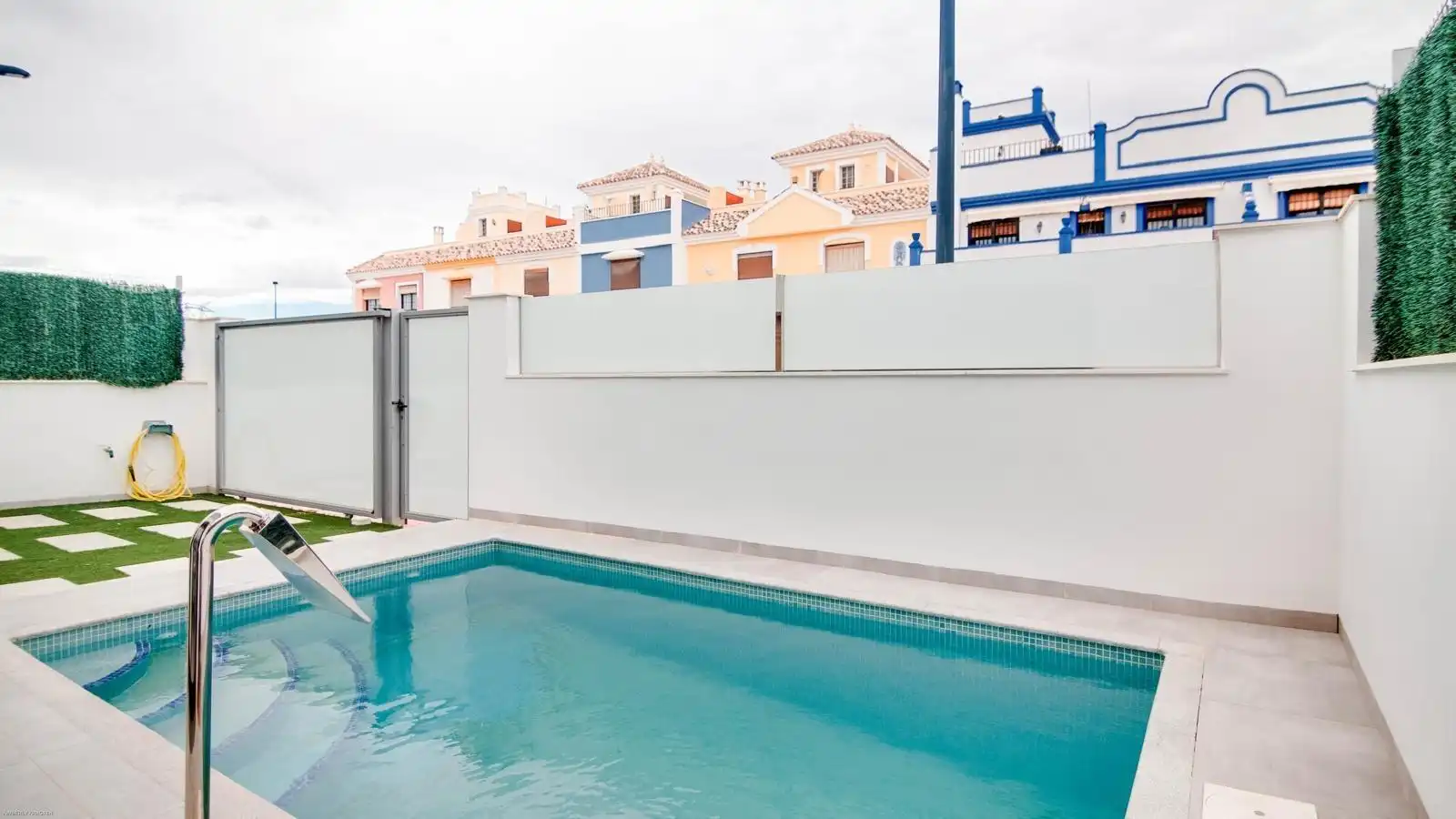 Piscina de Casa o xalet en venda en San Javier amb Aire condicionat, Calefacció i Jardí privat