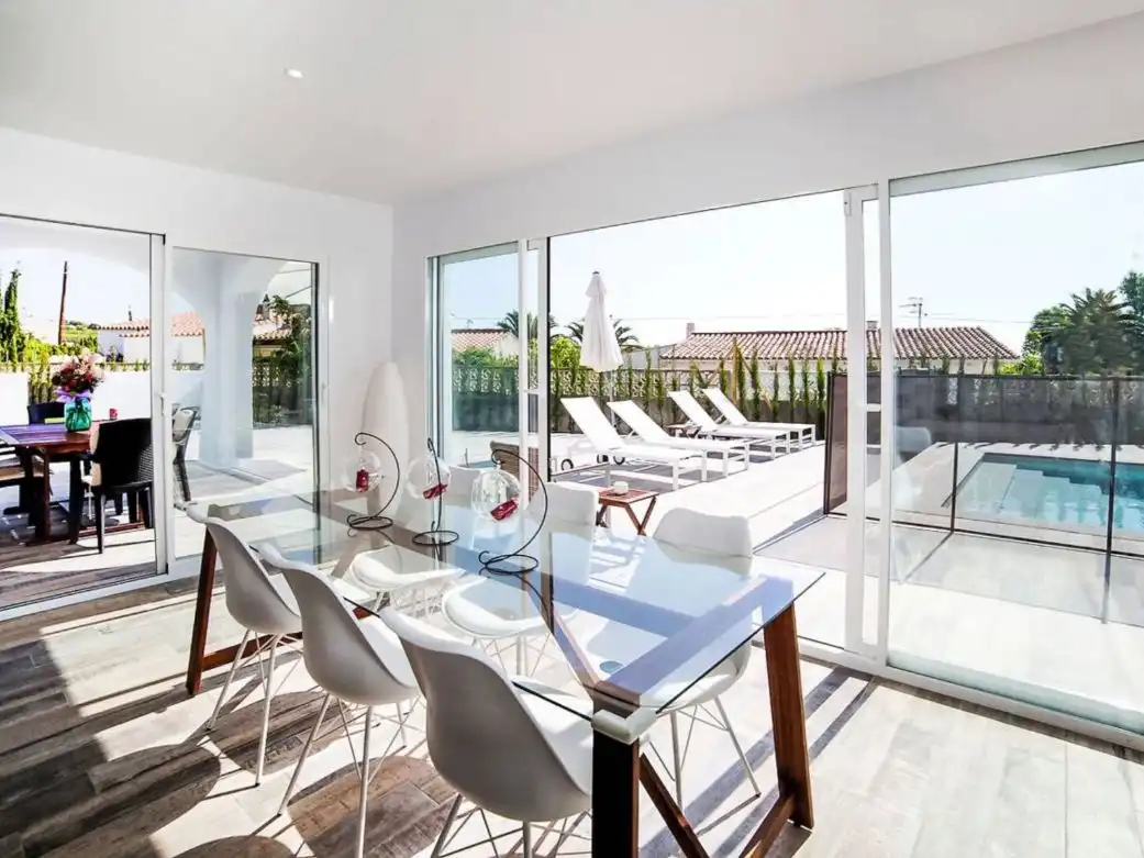 Terraza de Casa o chalet en venta en Calpe / Calp con Aire acondicionado, Calefacción y Amueblado