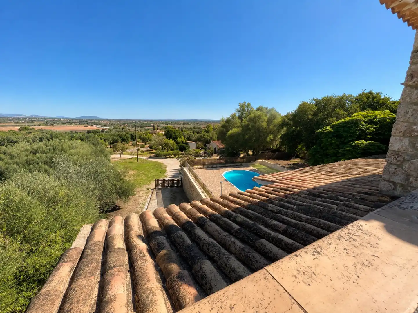Exterior view of Houses for rent in Santa Eugènia  with Air Conditioner, Heating and Private garden