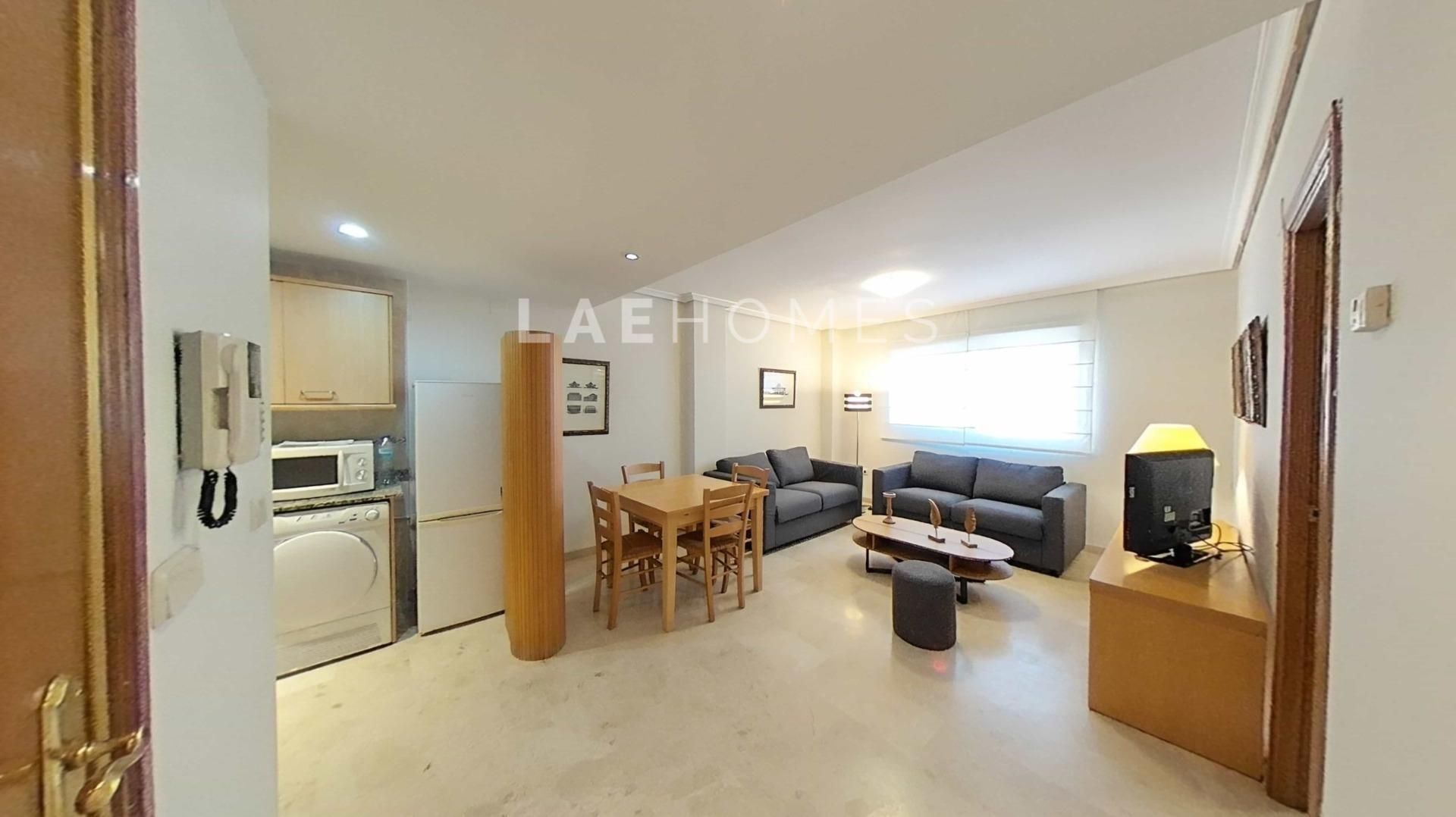 Apartament de lloguer en  Valencia Capital amb Aire condicionat, Jardí privat i Balcó