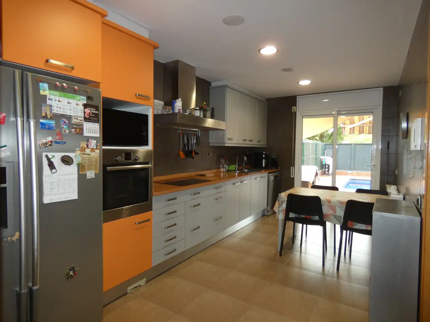 Kitchen of Houses for sale in Llagostera  with Air Conditioner, Heating and Private garden