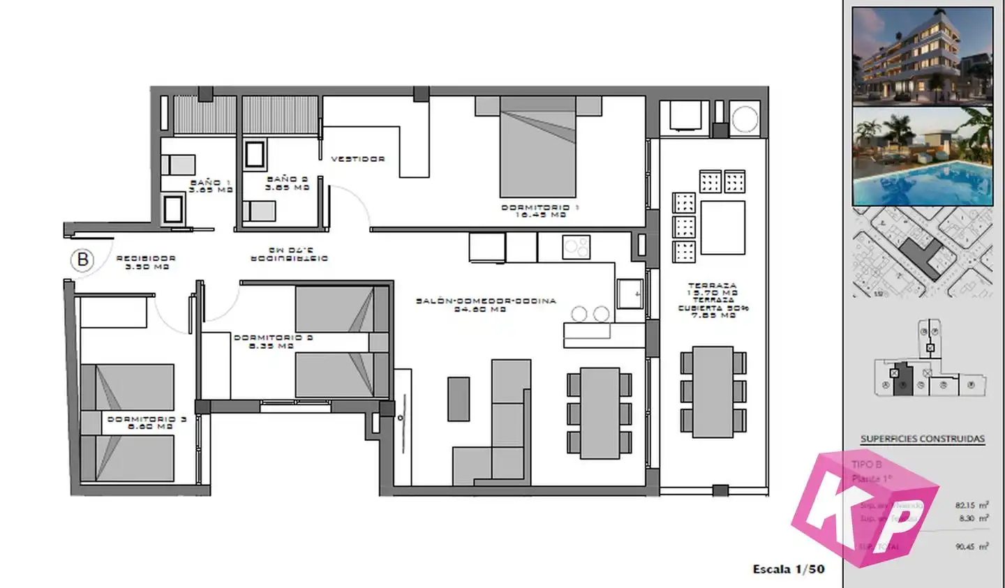 Piso con piscina en venta en Carrer Maestro Alfosea, imagen 7