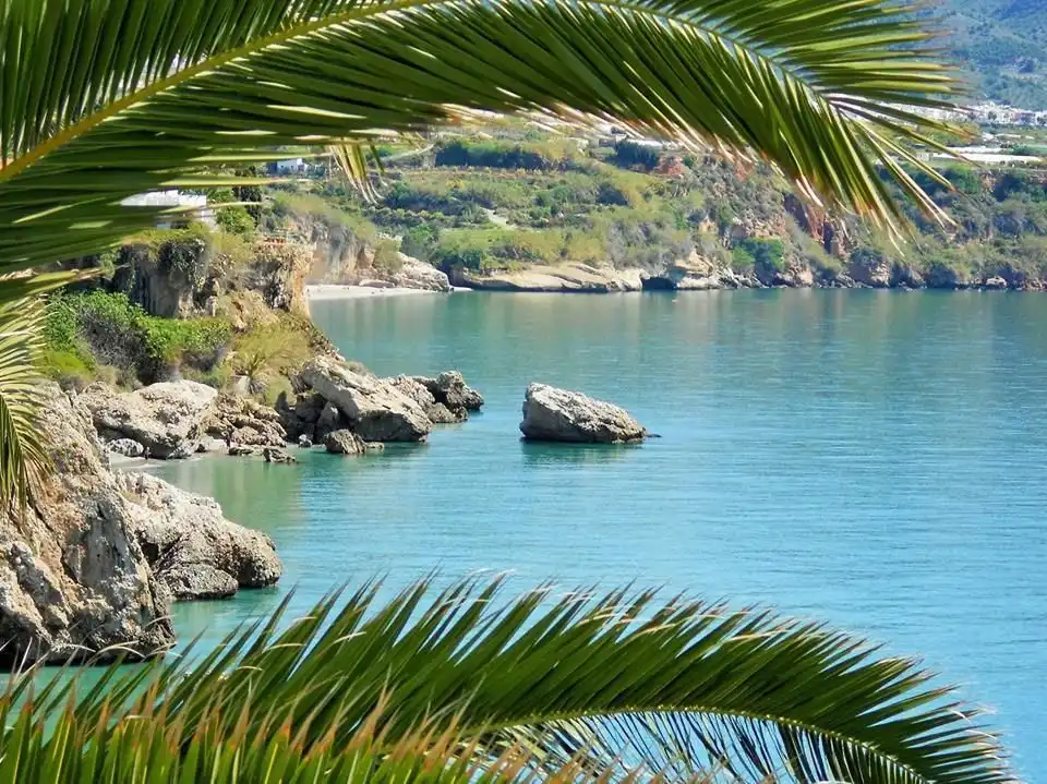 Exterior view of Flat for sale in Torrox  with Air Conditioner, Storage room and Community pool