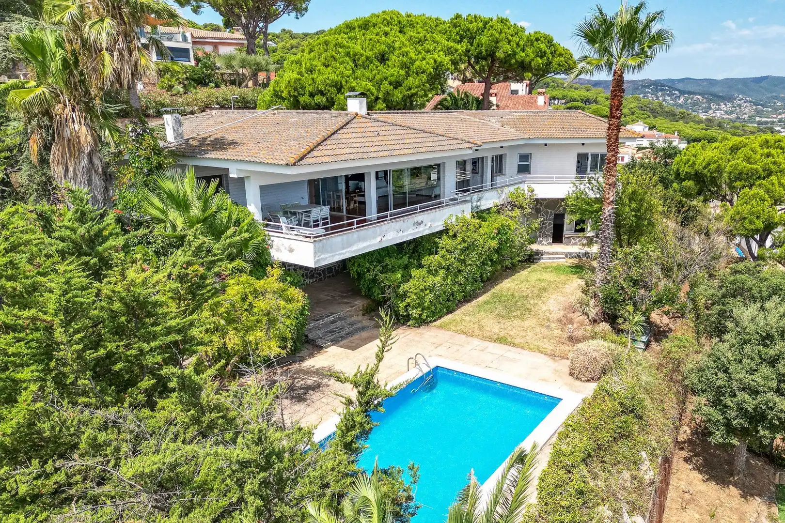 Vista exterior de Casa o chalet en venta en Calonge i Sant Antoni con Calefacción, Jardín privado y Terraza